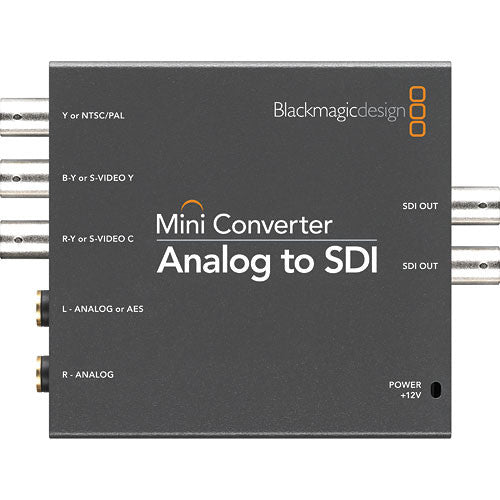 Convertidor Analógico a SDI Blackmagic CONVMAAS2