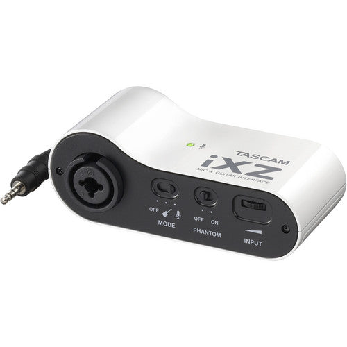 Interfaz Audio Tascam iXZ para Mac | Entrada XLR/TRS con Phantom Power 3.5mm