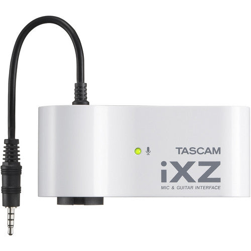 Interfaz Audio Tascam iXZ para Mac | Entrada XLR/TRS con Phantom Power 3.5mm