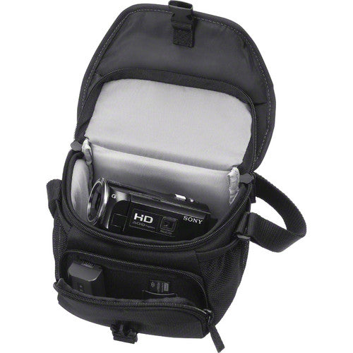 Estuche Sony LCS-U11 Pequeño | Para Cámaras Alpha, Cyber-shot y HandyCam HD