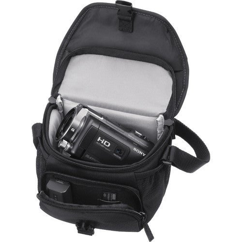 Estuche Sony LCS-U11 Pequeño | Para Cámaras Alpha, Cyber-shot y HandyCam HD