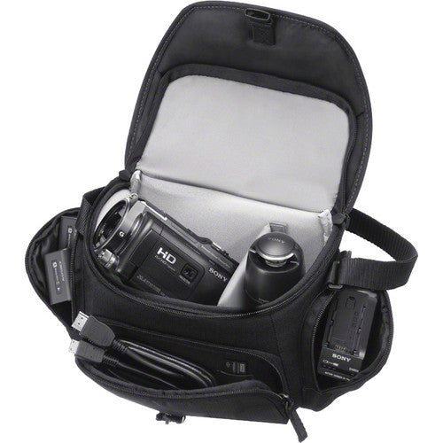 Estuche Sony LCS-U21 Mediano | Para Cámaras Alpha, NEX, Cyber-shot y HandyCam