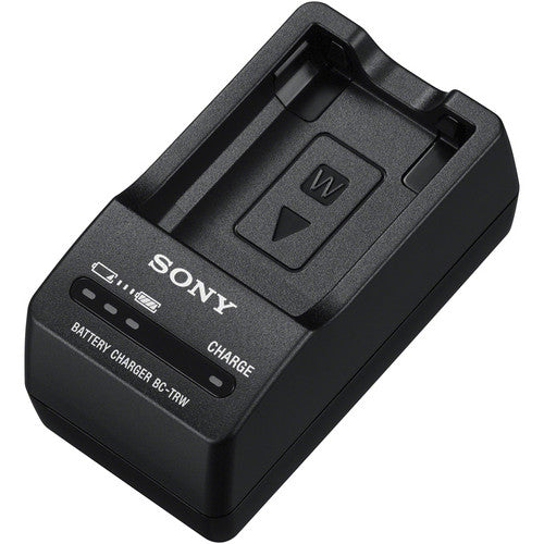 Sony BC-TRW Cargador Batería Serie W NP-FW50 | Oficial para Cámaras Sony Alpha Mirrorless