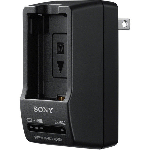 Sony BC-TRW Cargador Batería Serie W NP-FW50 | Oficial para Cámaras Sony Alpha Mirrorless