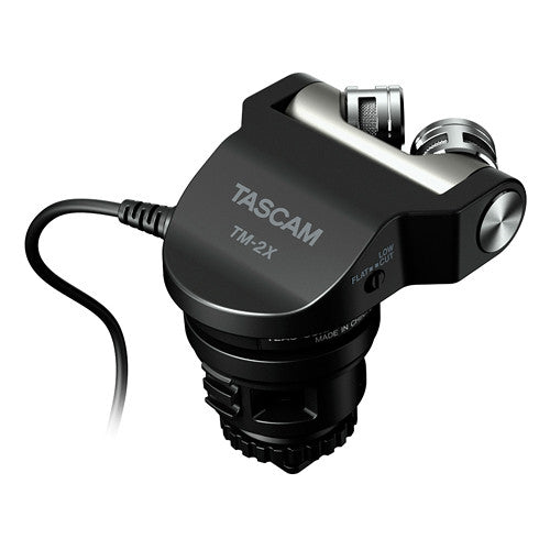 Micrófono estéreo XT para cámara DSLR TM-2X Tascam