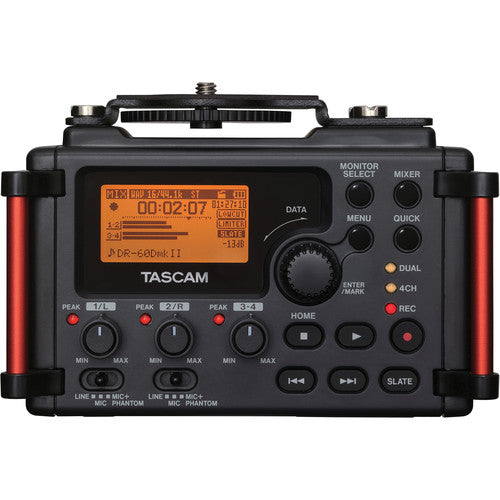 Grabador de audio portátil de 4 canales DR-60D MKII Tascam