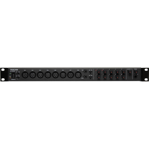 Tascam US-16x08 Interfaz USB/MIDI | 16 Canales, 8 Preamps Ultra-HDDA y DSP Integrado