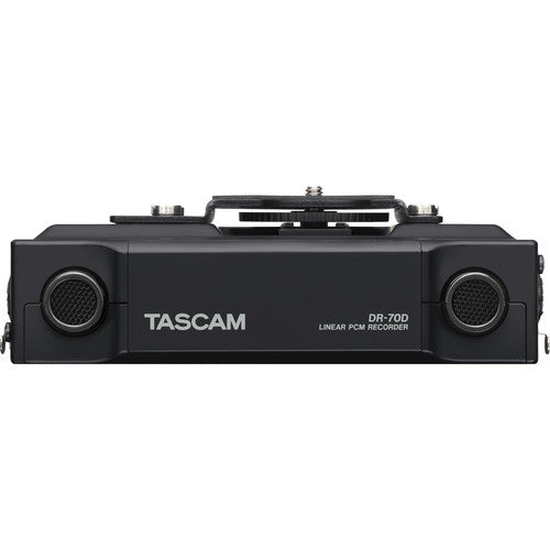 Grabadora de audio Tascam DR-70D — 4 Pistas XLR para Video DSLR | Audio Profesional