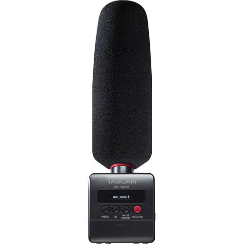 Micrófono Shotgun con grabadora de audio DR-10SG Tascam