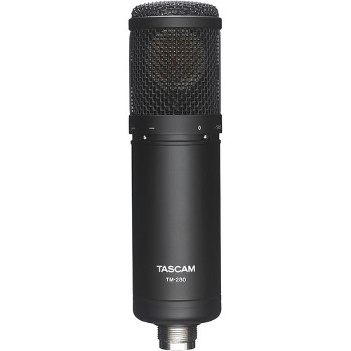 Micrófono Condensador Tascam TM-280 | Diafragma Grande para Estudio