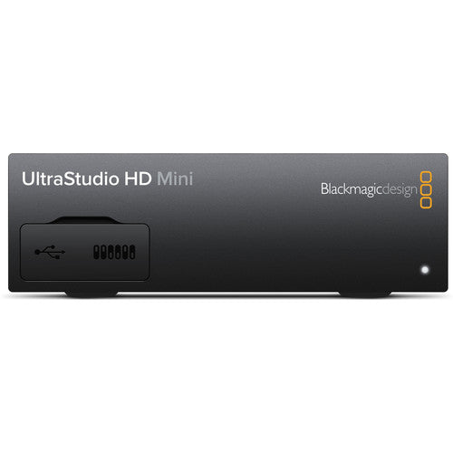 Blackmagic UltraStudio Mini Recorder: captura SDI 3G y HDMI hasta 1080i60 vía Thunderbolt. Incluye Media Express. Para edición profesional.