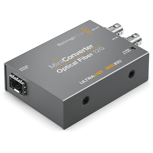 Blackmagic Mini Converter Fibra Óptica 12G-SDI CONVMOF12G
