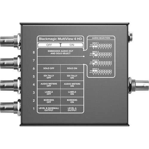 Multiview 4 Entradas SDI Salida HDMI Blackmagic MultiView 4 HD
