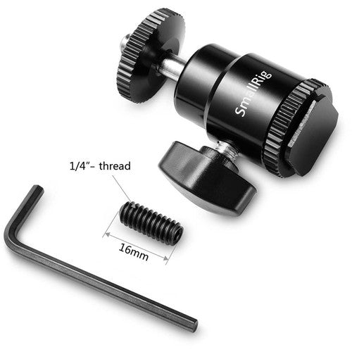 Adaptador de zapata fría SmallRig a rosca de 1/4"