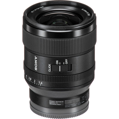 Lente Sony FE 24 mm f/1.4 GM