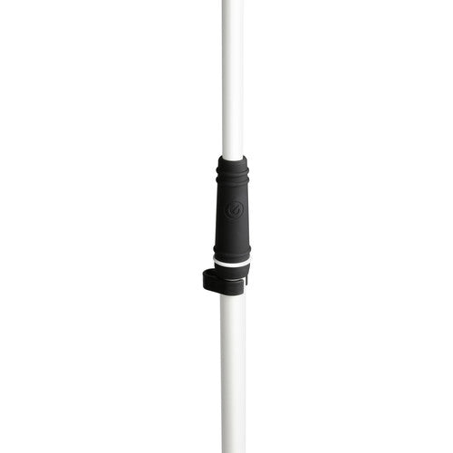 Soporte Gravity para micrófono con base plato (blanco)