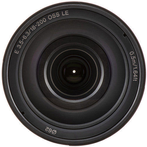 Lente Sony APS-C 18-200 mm f/3,5-6,3 OSS LE