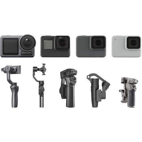 PGYTECH P-OG-020 Adaptador para Cámara de Acción | Montaje 1/4" para Gimbals y Trípodes