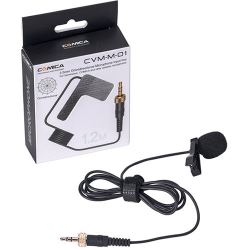 Micrófono Lavalier Omnidireccional Comica CVM-M-O1 3.5mm