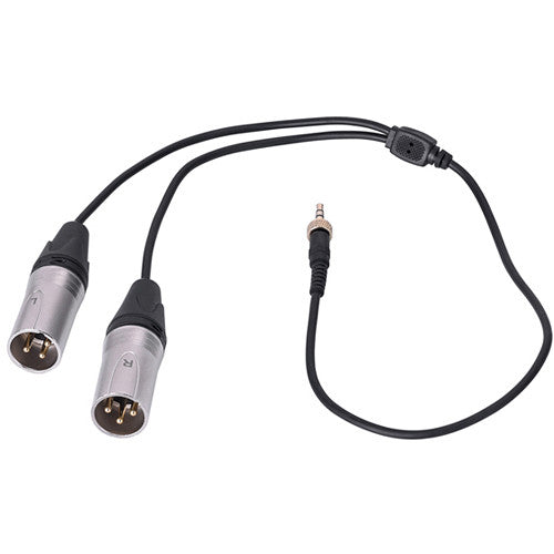 Cable Comica CVM-DL-XLR | Adaptador TRS 3.5mm a XLR Macho para WM200, WM300 y WM100 Plus
