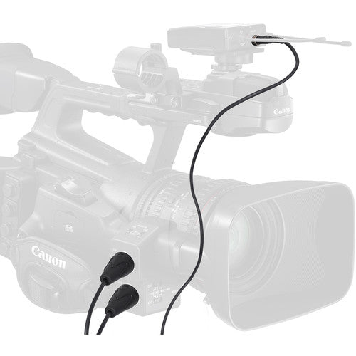 Cable Comica CVM-DL-XLR | Adaptador TRS 3.5mm a XLR Macho para WM200, WM300 y WM100 Plus