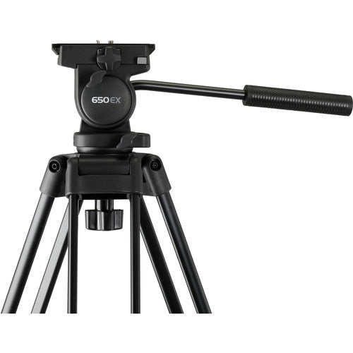 Trípode Libec 650EX Cabezal Fluido Video Profesional