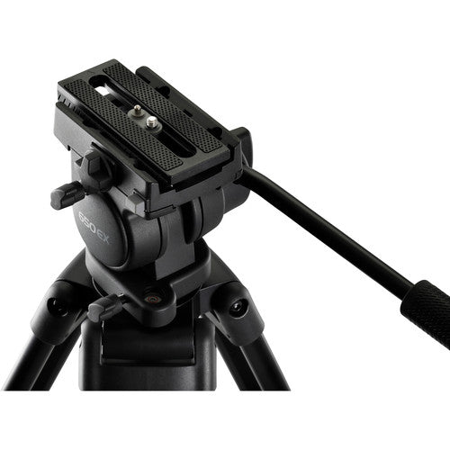 Trípode Libec 650EX Cabezal Fluido Video Profesional