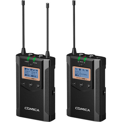 Comica CVM-WM100 PLUS(A) Sistema Inalámbrico Doble Lavalier Cámara