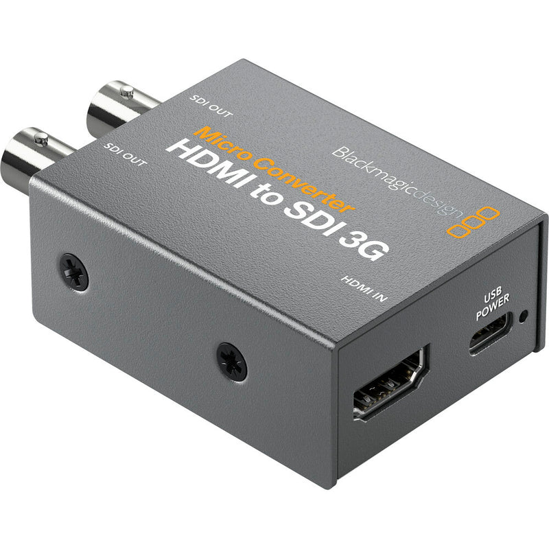 Blackmagic Micro Converter HDMI a SDI 3G con fuente de poder
