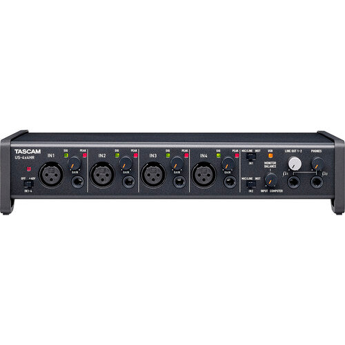 Interface Audio/MIDI Tascam US-4X4 | 4 entradas, 4 salidas, USB 2.0