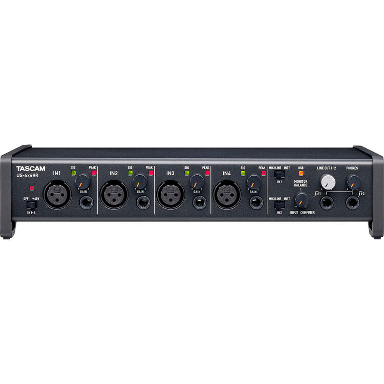 Interfaz USB / MIDI TASCAM US-4x4HR