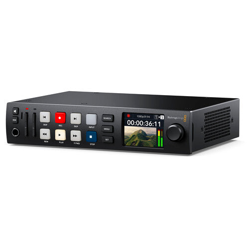 Grabador en memoria SD HyperDeck Studio HD Plus SD/HD/2K/4K. Blackmagic