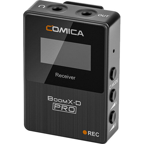 Sistema Micrófono Inalámbrico Dual Comica BoomX-D2 2.4 GHz