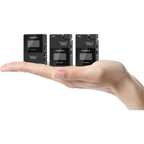 Sistema Micrófono Inalámbrico Dual Comica BoomX-D2 2.4 GHz