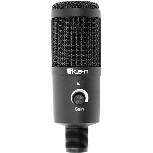 Micrófono cardioide de condensador USB. iKan SKU: HS-USB-MIC