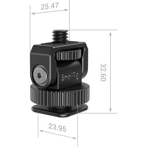 Adaptador de zapata fría SmallRig a rosca de 1/4"