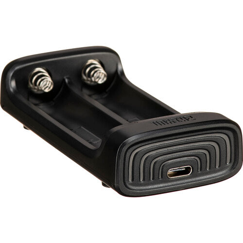 Cargador 2 Ranuras Zhiyun 18650 — USB-C para Baterías de Gimbal Zhiyun