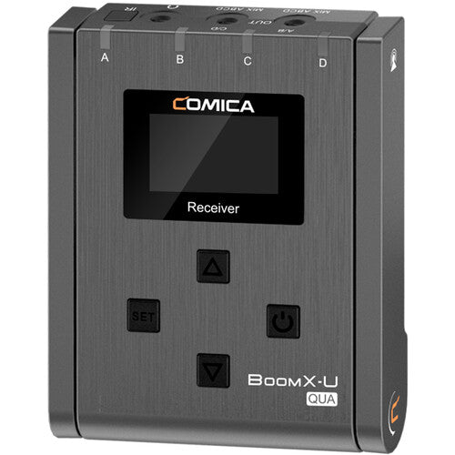 Comica BoomX-U QUA Sistema Inalámbrico 4 Canales para DSLR