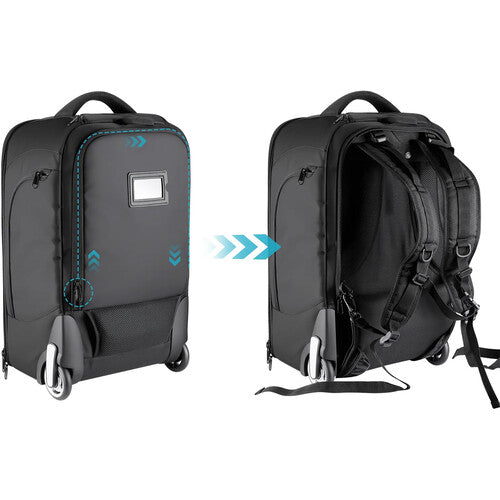 Neewer NW330 Mochila Trolley 2 en 1 | Ruedas, Cámara y Laptop 17"