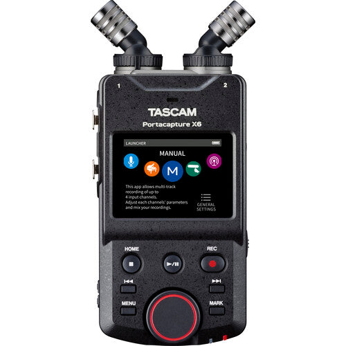 Grabadora de campo multipista de 6 canales Portacapture X6 Tascam