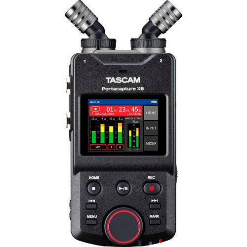Grabadora de campo multipista de 6 canales Portacapture X6 Tascam