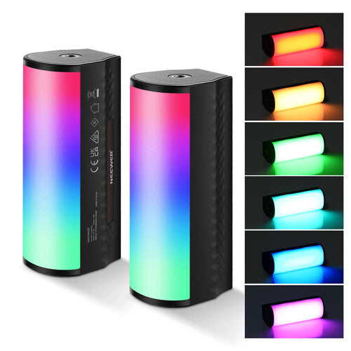Neewer TL96 | Mini Barra LED RGB 6W Magnética | 2500-8500K | 20 Efectos FX | Bolsillo