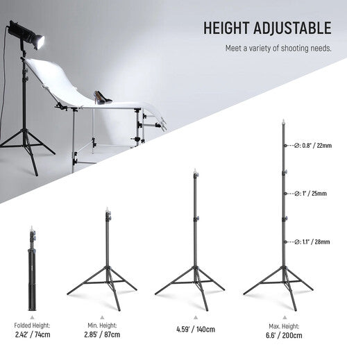 Pedestal Neewer ST-200 Heavy Duty para luminarias