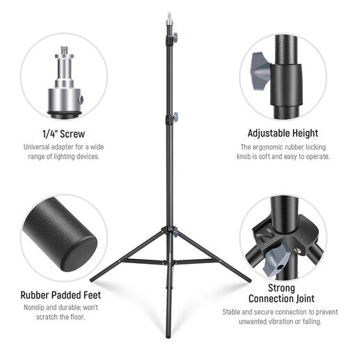 Pedestal Neewer ST-200 Heavy Duty para luminarias