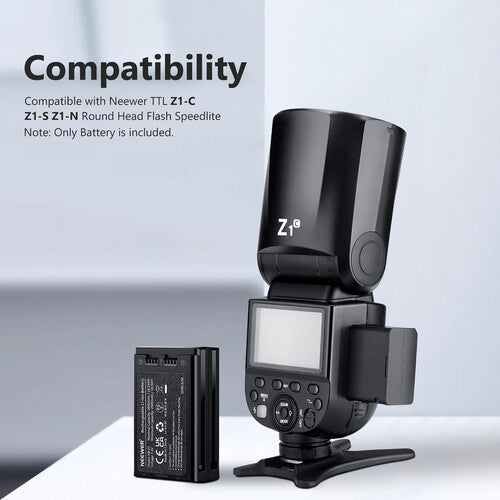 Batería de litio Neewer NB-Z1 para flash Speedlite Z1-S y Z2-S