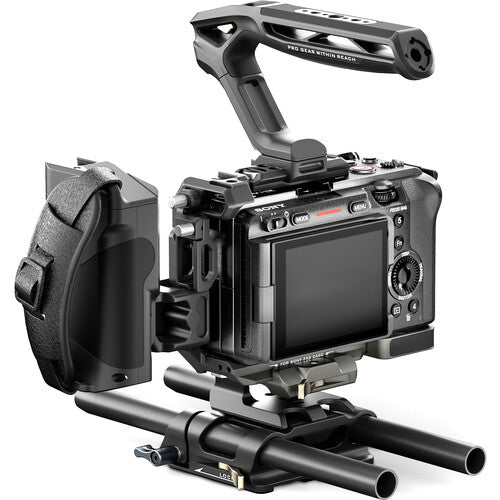 Jaula Tilta V2 Pro Kit Sony FX3 FX30 TA-T16-C-B | Rig Modular con Empuñadura y Placa LWS