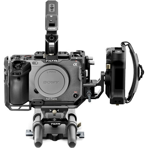 Jaula Tilta V2 Pro Kit Sony FX3 FX30 TA-T16-C-B | Rig Modular con Empuñadura y Placa LWS