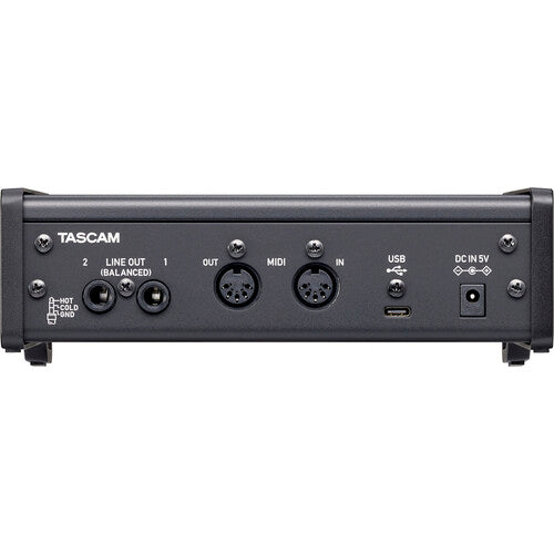 Interfaz Audio MIDI Tascam US-2X2HR | USB 2x2 24bit/192kHz con Phantom Power