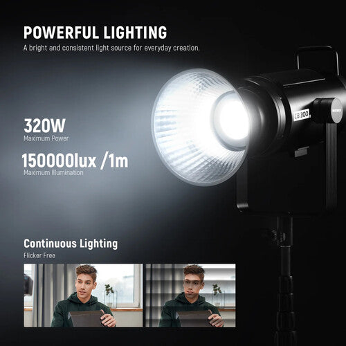 Luz COB Neewer CB300B 320W Bi-Color Bowens Mount
