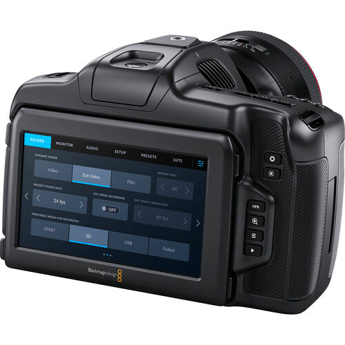 Blackmagic Pocket Cinema Camera 6K G2 | Super35, ISO Dual y Color Gen 5